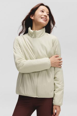 PeakStand – Women’s Medium-Warmth Stand-Collar Fleece Jacket